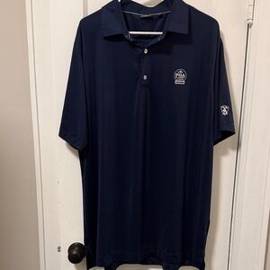 Footjoy Men's Deep Blue Polo Shirt